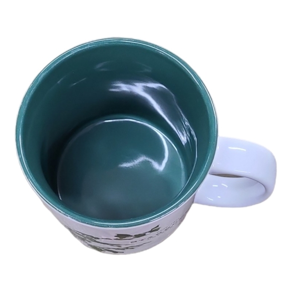 Starbucks Coffee Company Cup Mug 12 oz. 2010 Green est. 1971 Cafe Tea - Picture 4 of 8